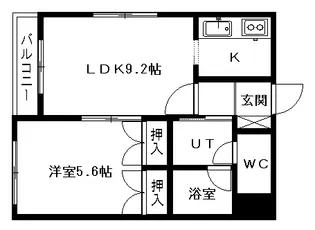 ストロール札幌【402号室】の間取り