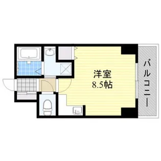 アップタウンハイツ【5階】の間取り