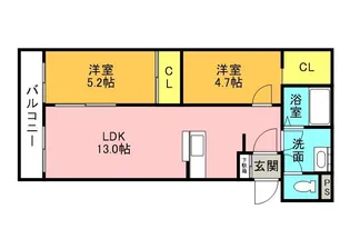 Bフォレスト【0203号室】の間取り