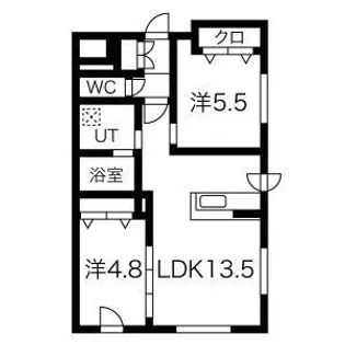 Kino【2階】の間取り