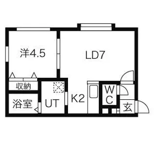 リースペース36【2階】の間取り