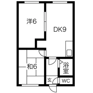 ラフォーレ52【103号室】の間取り