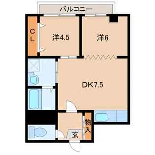 アルファコスモ2【302号室】の間取り