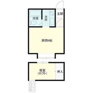 ソシアルエイト【1階】の間取り