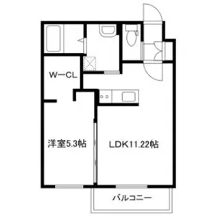 ARTE【1階】の間取り