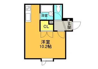 キャメロットⅡ【211号室】の間取り