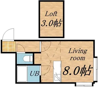 グランヒル麻生【202号室】の間取り