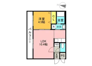 Aster N15【3階】の間取り