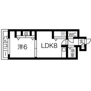 第5ふじビル【4階】の間取り