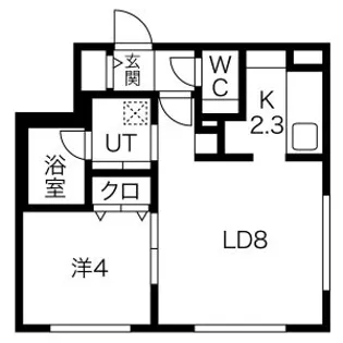 BRANCHEE N22(ブランシェ)【4階】の間取り