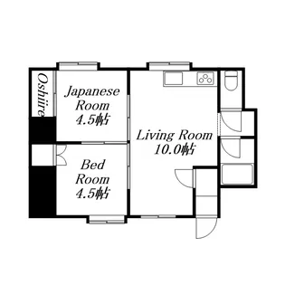 ホープパーク【105号室】の間取り