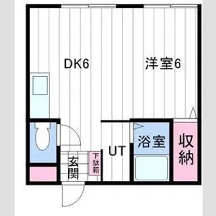 ドリームハウスⅡ【206号室】の間取り