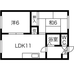 ラフォーレ48【3階】の間取り