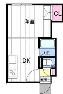 コート七条公園【103号室】の間取り