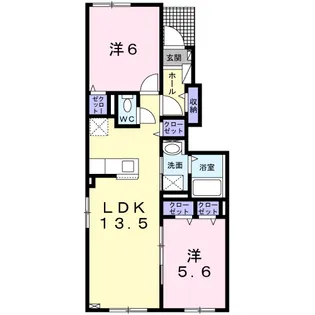 スターボニート【1階】の間取り