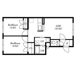 マイドリーム1【4階】の間取り