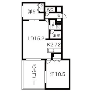 クオーレ【2階】の間取り