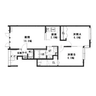 ルミエール新道東駅【1階】の間取り