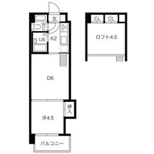 サングローリー【0117号室】の間取り