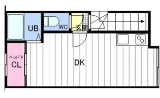 エビスパレス本町A【105号室】の間取り
