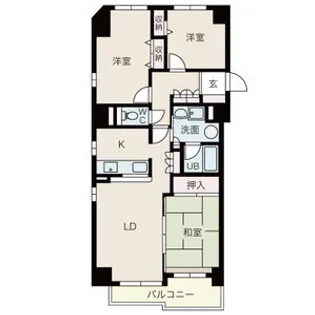 プレステージⅡ【7階】の間取り