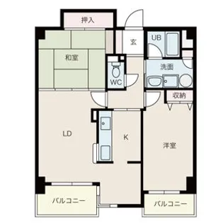 プレステージⅡ【3階】の間取り