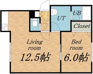 フォーサイトグランデⅡ【1階】の間取り