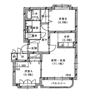 ノーヴァ32A【203号室】の間取り