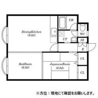 メゾン聖苑【0302号室】の間取り