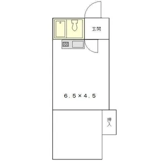 駒矢八番館【303号室】の間取り