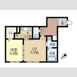 FUTABA SQUARE琴似【4階】の間取り