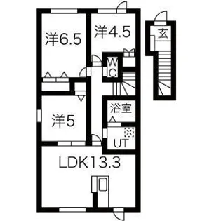 プランドール24【2階】の間取り