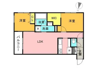 北海道札幌市東区北十九条東7丁目【マンション】の間取り