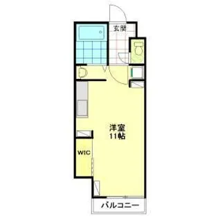 アルファレジデンス北22条(旧ブルーベル北22)【308号室】の間取り