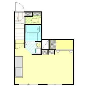 アルファレジデンス北22条(旧ブルーベル北22)【101号室】の間取り