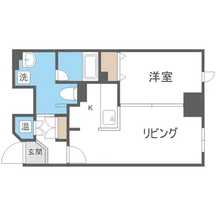 ルラシオン札幌駅前【1103号室】の間取り
