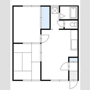 北星ハイツ【203号室】の間取り