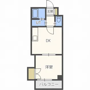 スカイパレス32【2階】の間取り