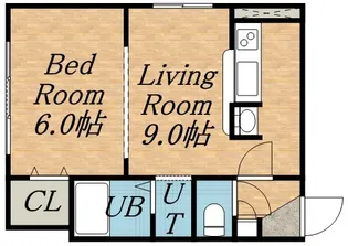 リベラルイン819【203号室】の間取り