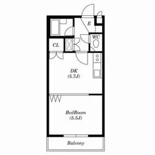 グレース27【308号室号室】の間取り