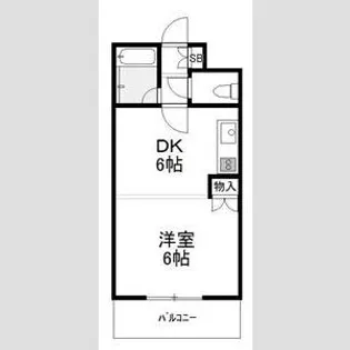 ルシール88【403号室号室】の間取り