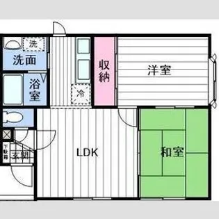 メイユールドルチェ【202号室】の間取り