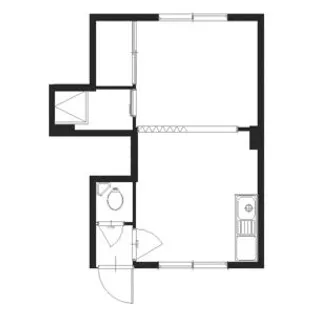 シャトー麻生【6号室】の間取り
