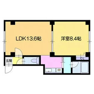 プロミネンス【301号室】の間取り