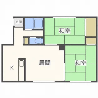 フォーブル16A【102号室】の間取り