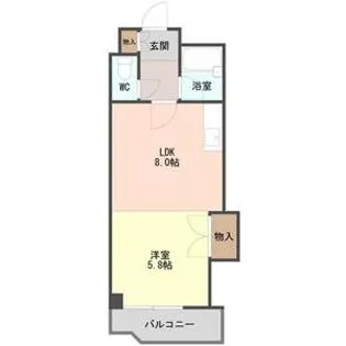 円山北町ハイム【2階】の間取り