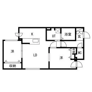 NEXT AVE.KOTONI【303号室】の間取り