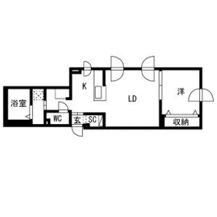 NEXT AVE.KOTONI【2階】の間取り