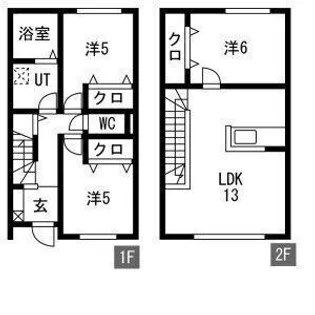 Richelle【1階】の間取り
