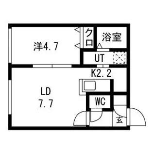 ENZO【1階】の間取り